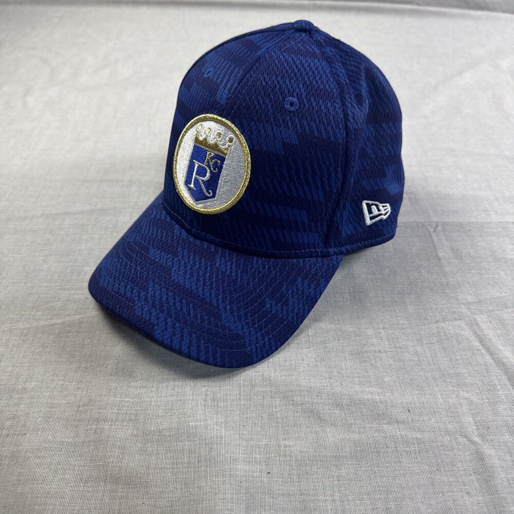 Men's Kansas City Royals New Era Royal 2025 MLB Clubhouse 39THIRTY Flex Hat L/XL
